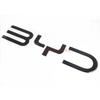 For BYD Shark 6 Pickup Right-Hand Drive Black Warrior Emblem Car Front Emblem Rear Badge Stickers Decoration Accessories