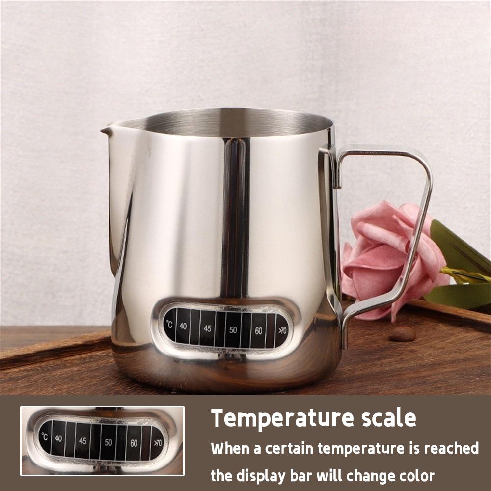 Single Pack Temperature-Sensitive Sticker with Temperature Display Stainless Steel Etched Cup