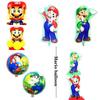 Balloons Super Mario Children Birthday Party Decoration Cartoon Luigi Bros