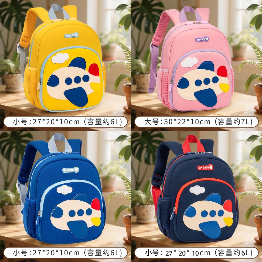 Babys Cute Diving Fabric Backpack For Preschool With Ergonomic Shoulder System For School Use