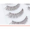 Lashie - Set of 5 Pairs: Criss Cross Clear Band False Eyelashes