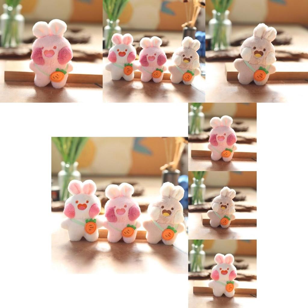 Adorable Cute Bunny Plush Toy Adornments Perfect For Bags Keychains And Gifts