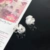 Korean Style Retro Pearl Ear Clip for Women - Mosquito Coil Holder, No Piercing, High-End, Fashionable and Versatile Luxury Earrings