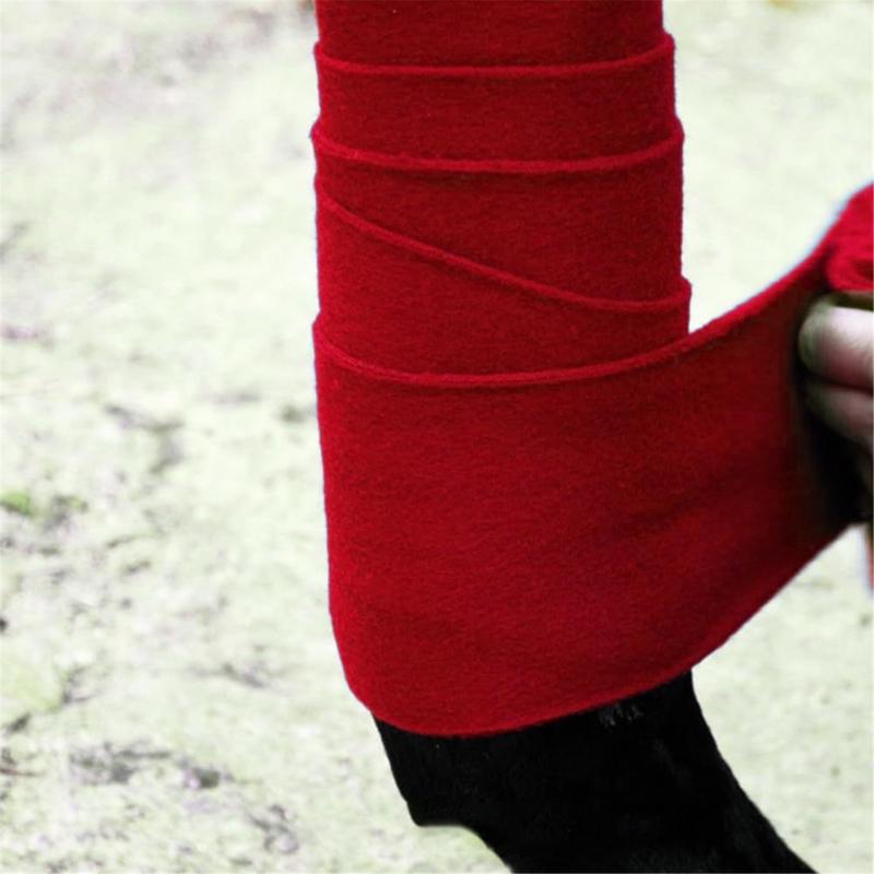 Breathable Fleece Lined Horse Leg Wrap For Riding And Cold Weather Protections