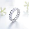 Modian New 100% 925 Silver Classic Oval Sparkling Finger Ring For Women Luxury AAAAA CZ Wedding Engagement Fine Jewelry