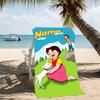 Customizable personalized beach towels Heidi themed designs.Suitable for the beach, yoga, sports;ideal as beach accessories