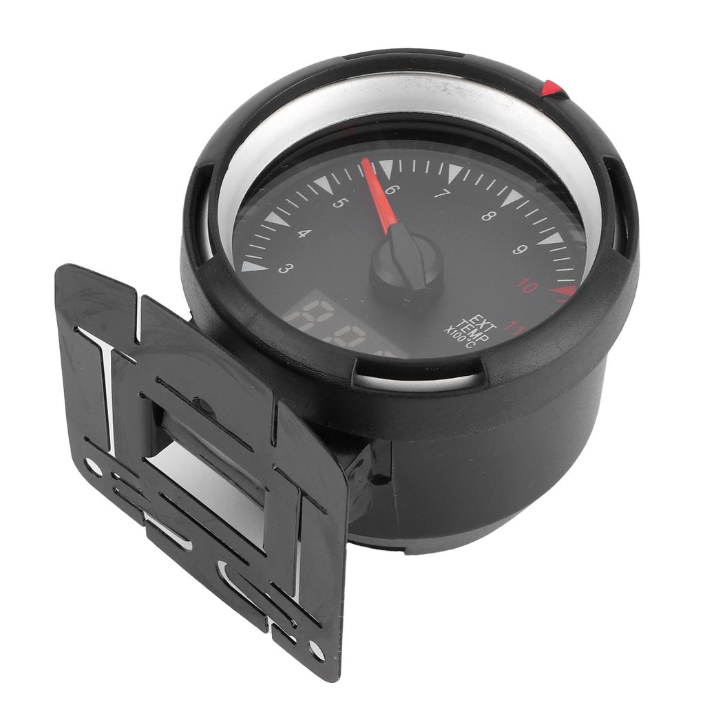 Indicatore Temperatura Gas di Scarico Lancetta 2,5 pollici Misuratore EGT Digitale 300?1300 gradi celsius WSensor per auto a benzina 12V