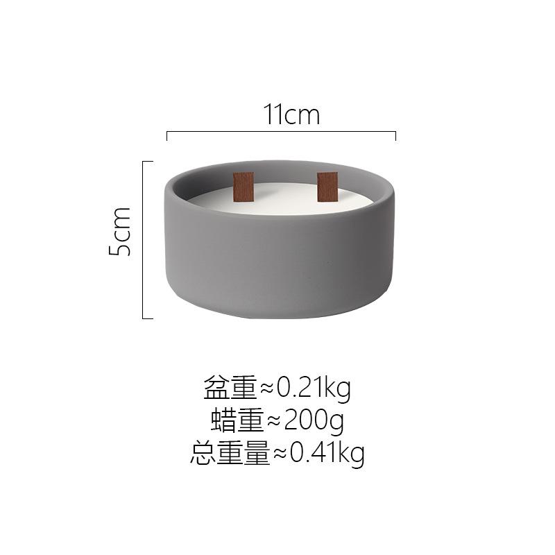 DIY Cement Candle Container, Stylish and Durable, Empty Cup for Wax Pouring and Aromatherapy, Perfect for Home Décor and Gifts