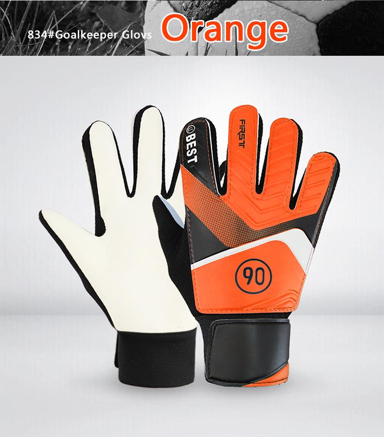 Children's Latex Anti-Collision Goalkeeper Gloves with Hand Protection