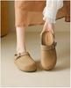 2026 Spring/Summer New Boken Cool Slippers for Lazy Women, Thick Bottom Outskirt, Retro Baotou Half Slippers