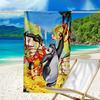 Proof Beach Towel with a The Jungle Book Pattern - Soft,absorbent,quick-drying,machine Washable - Perfect for Swimming,camping,bathing