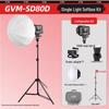 GVM SD80D Portable RGB Bi-Color LED Video Fill Light