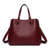 Faiable Large Capaci Leather Handbag Women's Single oulder Crossbody Bag Mom Bag Ladies Casual Zipper Closure Bags Sac A Main
