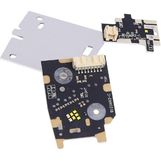 3 ks pravé bílé DRL LED desky pro denní svícení Čipy světlometů pro Range Rover Velar 2018 2019 2020 2021 Angel Eyes DRL desky pro denní svícení