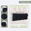 2 Pieces Hanging Grow Bags Gardening Planter Pockets Horizontal Breathable Flower Containers for