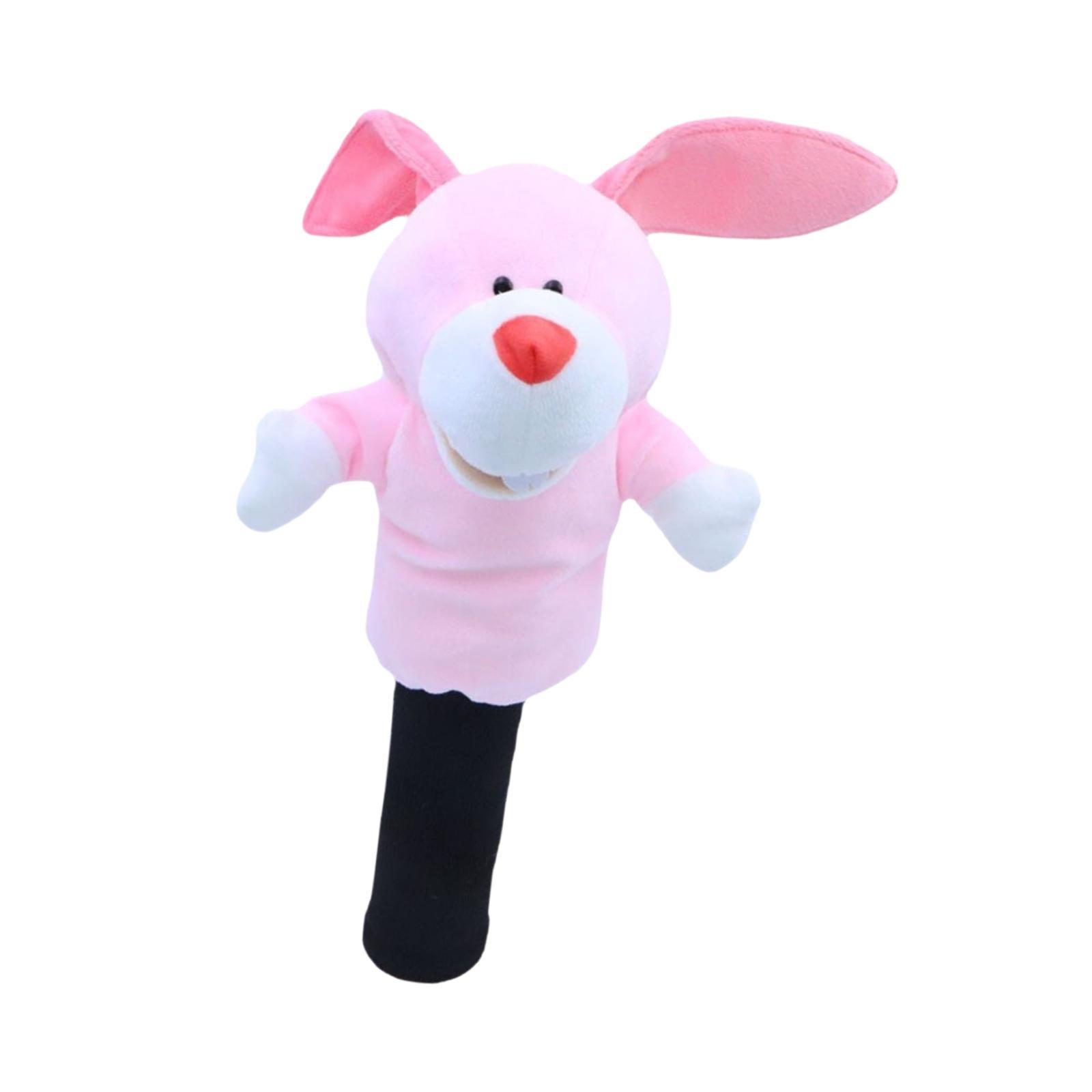 Soft Plush Animal Golf Wood Driver Headcover Lightweight Anti Scratch Lovely Golf Wood Head Cover Protector Golf Accessories