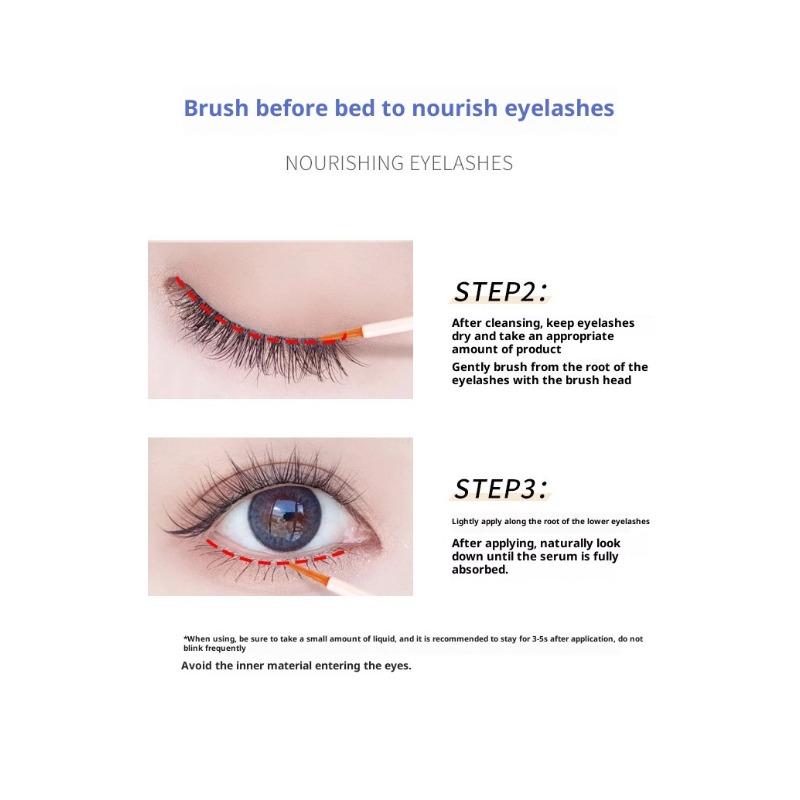 Řasenka Tekutý Vyživující Roztok Hyperplazie Tekutá Přírodní Natočení Dlouhá Hustá Vytvrzující Řasenka