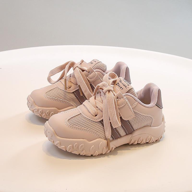 Children's sports shoes 2025 spring and autumn new girls fashion breathable versatile Forrest Gump shoes boys running casual shoes