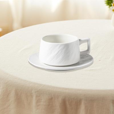 Hrnky na cappuccino s podšálkem Dezertní hrnek Snídaňový Čaj Mléko na odpoledne
