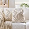 2 Stück Boho Chic Gewebte Abstrakte Kissenbezüge Getuftete Weiche Luxus Dekorative Kissenbezüge Für Sofa Bett Wohnzimmer Ästhetisch