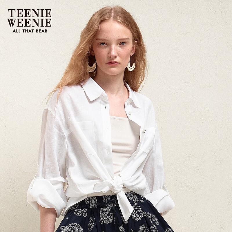 Teenie Weenie Bear Simple Women s Summer Blouse XS