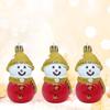 Christmas Snowman Tree Decor Set - Festive Ornaments For Holiday Home And Party Decoration
