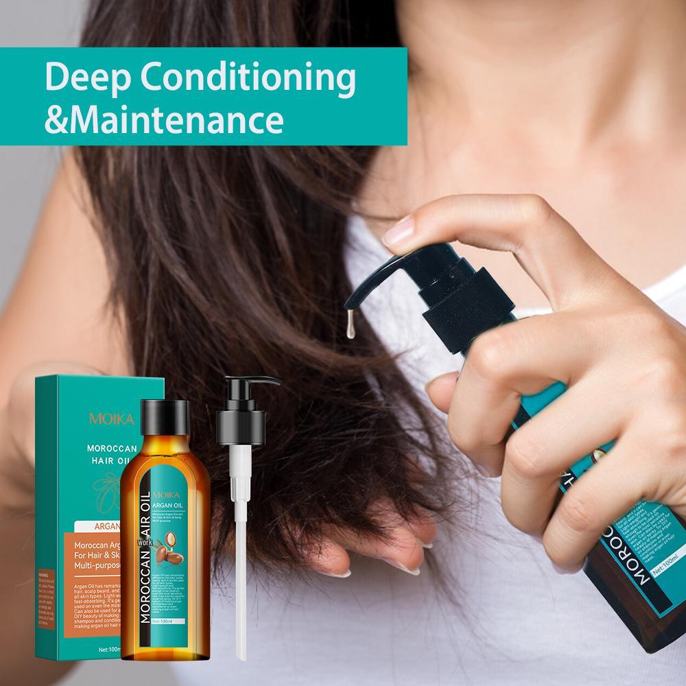 Morocco Hair Oil Leave-In with Argan & Jojoba Oils