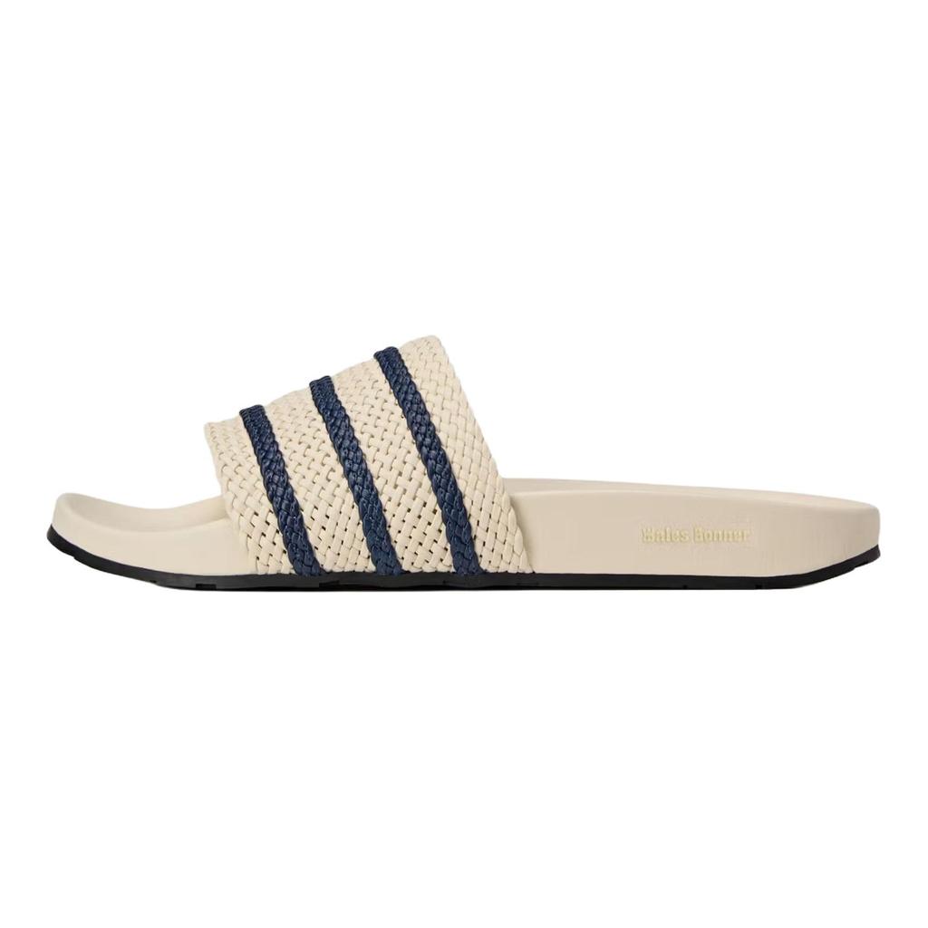 adidas Wales Bonner X Adilette Slides Wonder White Night Indigo Unisex Sneakers JR0228