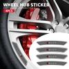 Car Styling 4PCS Carbon Fiber Car Motorcycle Wheel Rim Decorative Stickers For Renault Fluence Scenic Duster Logan Koleos Kadjar XX1
