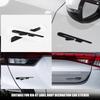 GT GTline Letter Logo Car 3D Rear Marked Side Marking Decorative Sticker Badge For Kia KN Pegas Sorento Soul Cerato Niro Optima