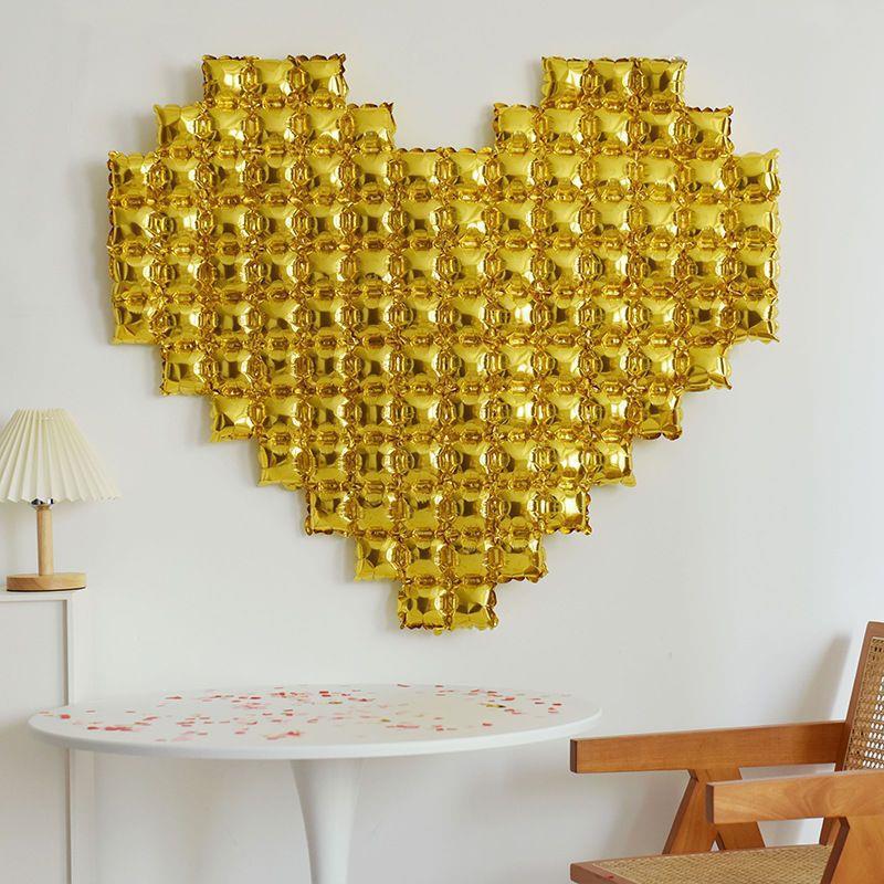 Valentine's Day Love Background Wall Decoration Aluminum Film Balloon Love Balloon Bear Balloon