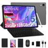 Tablet Android 15 WiFi Model with 8000mAh Dual Bluetooth PSE Online Wireless Includes Screen and A Great 10-inch 9-Piece Set 24GB+64GB+2TB Expansion,