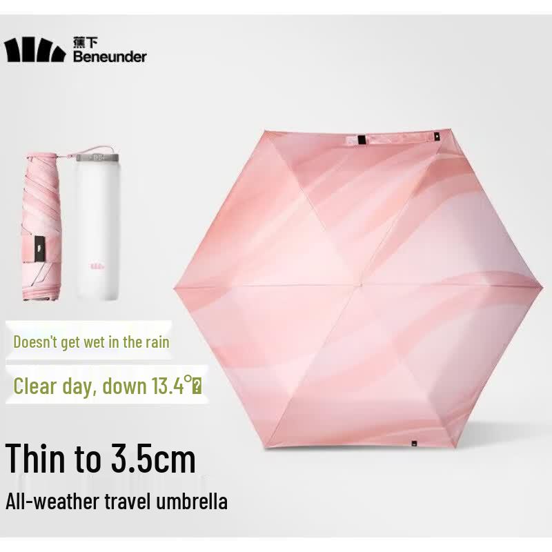 

Beneunder DT396 Ultra-Thin UV Protection 3-Fold Umbrella