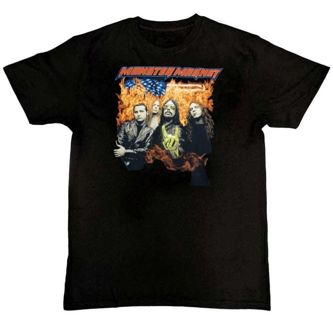 VTG Monster Magnet Concert Graphic Print Mens T-Shirt XXXXL