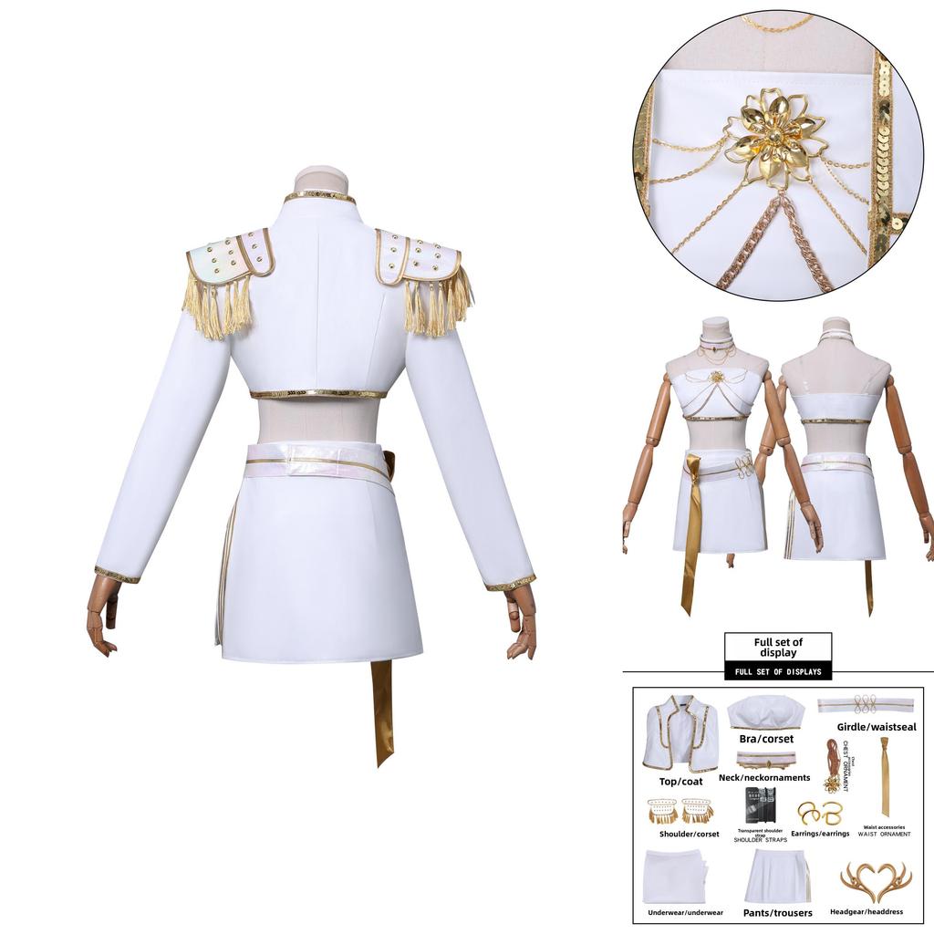 Kpop Demon Hunters Cosplay Costume With Faux Leather For Anime Game Role Play