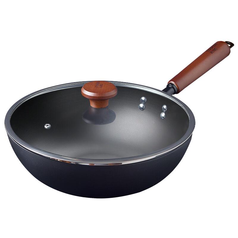 COOKER KING 30cm Wrought Iron Wok
