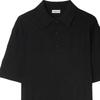 Burberry Polo Shirts Men's Black Polo Collar Moderate Straight Fit 81054471