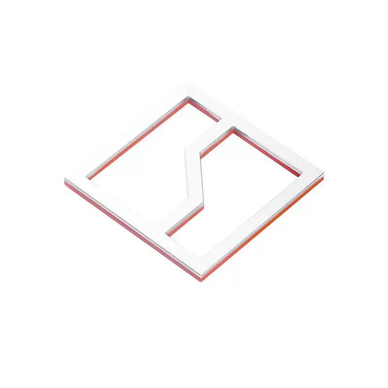 Zeekr  X 2023-2024 Accessories Look Trim Car Front Machine Panel Logo Car Tail Badge Cover Decor Sticker Frame Garnish