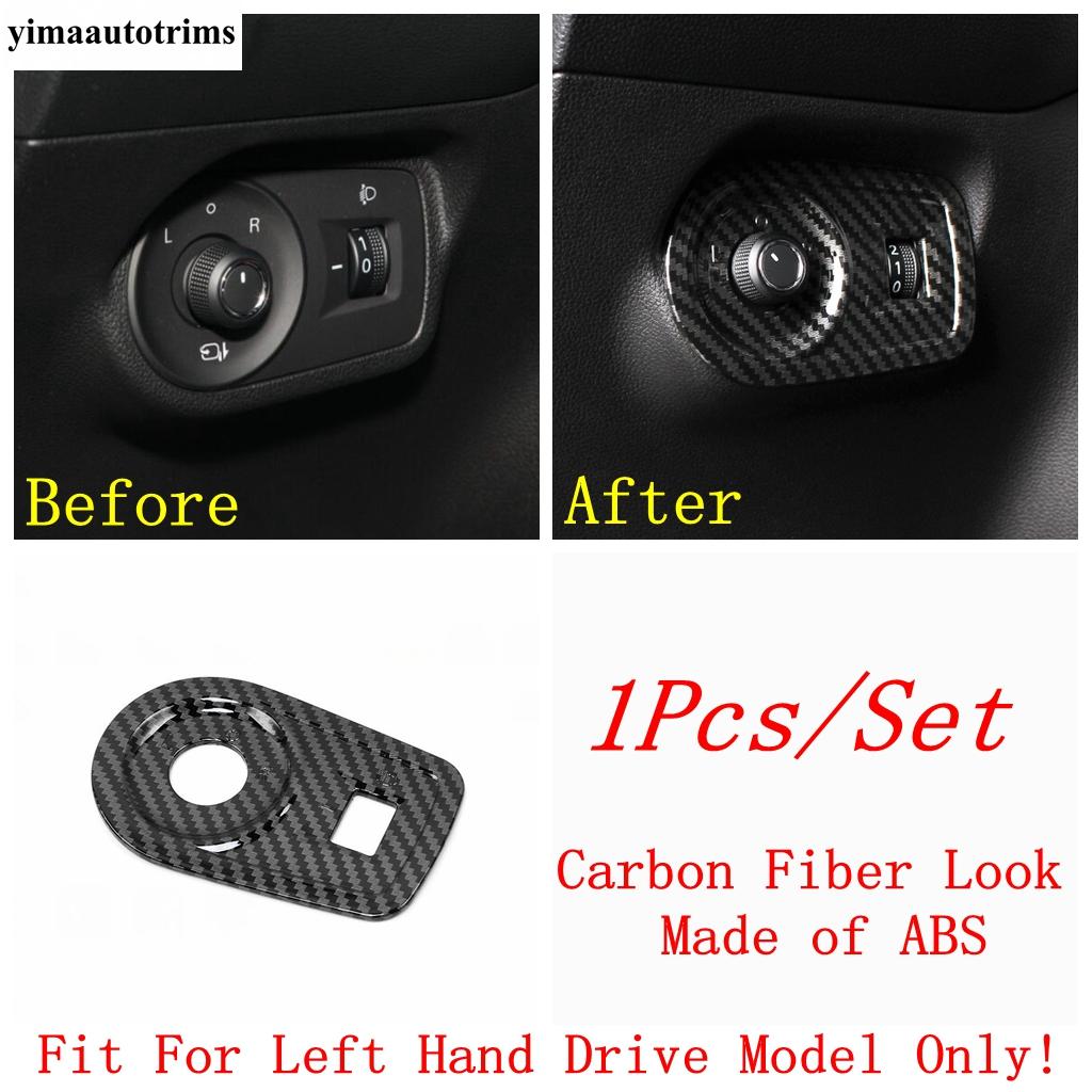 

Carbon Fiber Accessories For MG 5 MG5 Gear Panel Shift Handle Dashboard Air AC Vent Window Lift Cover Trim Interior Model A