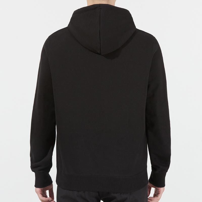 Puma Classics Metallic Logo Hoodie Men Tops Black 535341-51