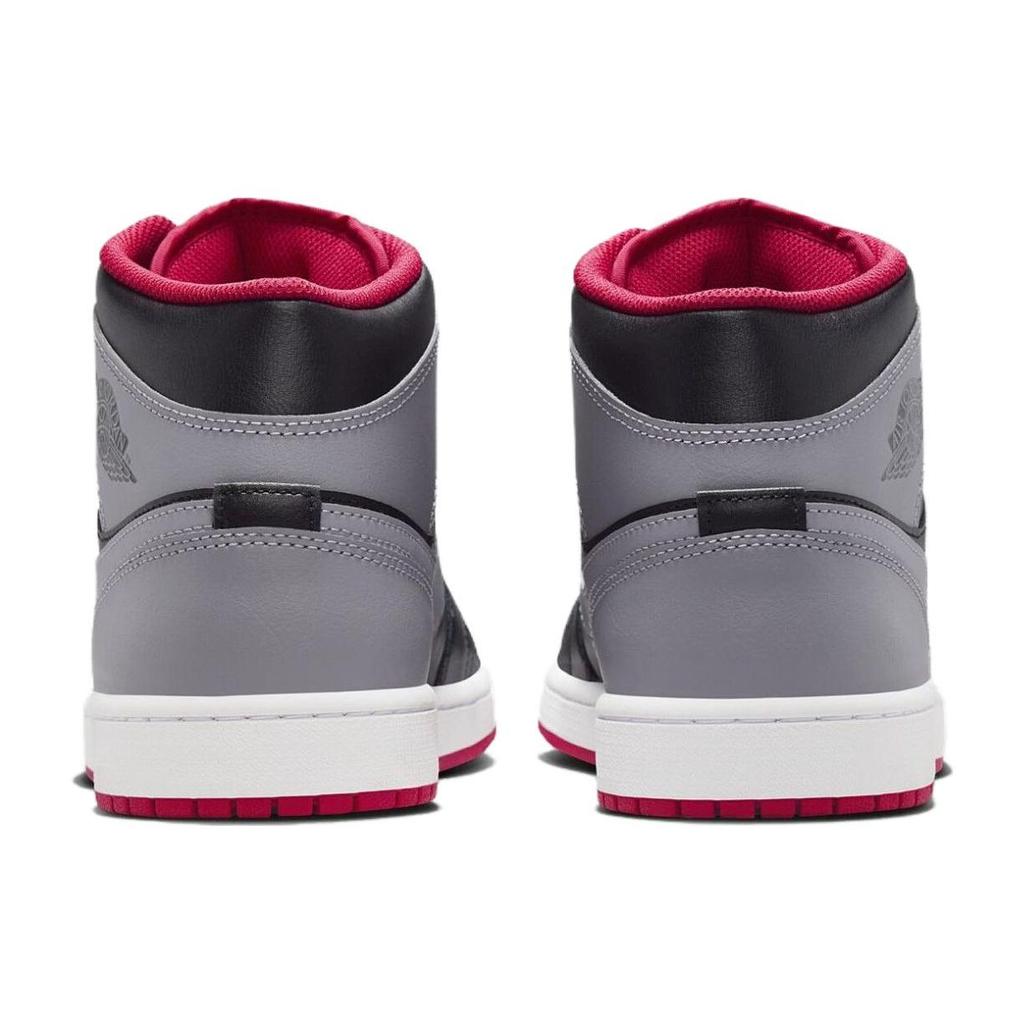 Air Jordan 1 Mid Bred Shadow Męskie Sneakersy Szare Czarne Cementowo-Szare DQ8426-006