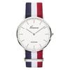 New Luxury Brand Women's Watches Ultra-thin Simple Nylon Strap Quartz Watches for Woman Fashion Casual Couples Watch Clock Gift