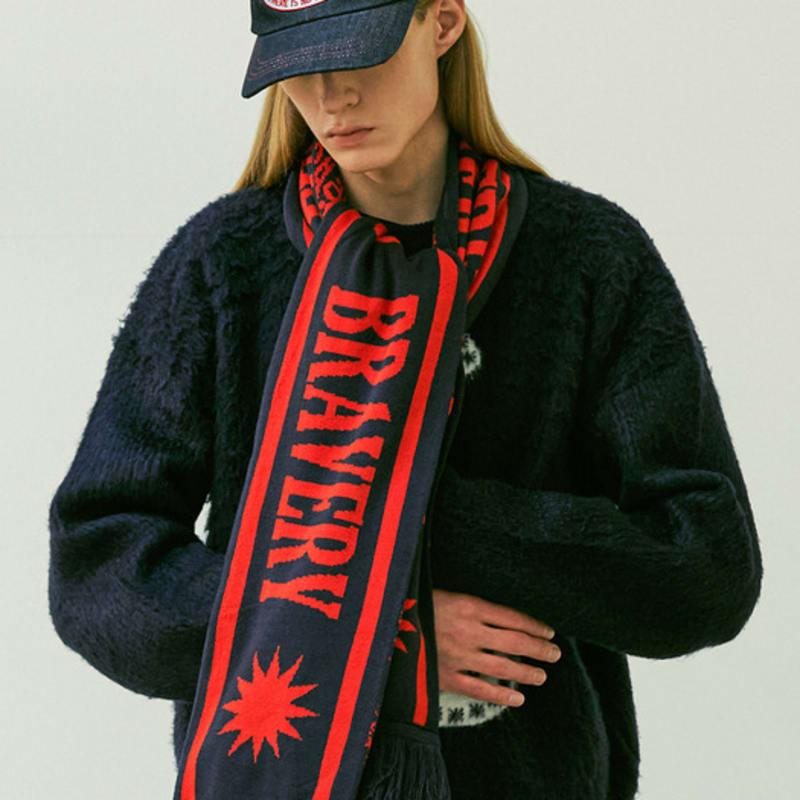 KND WFTB PAISLEY FOOTBALL MUFFLER NAVY