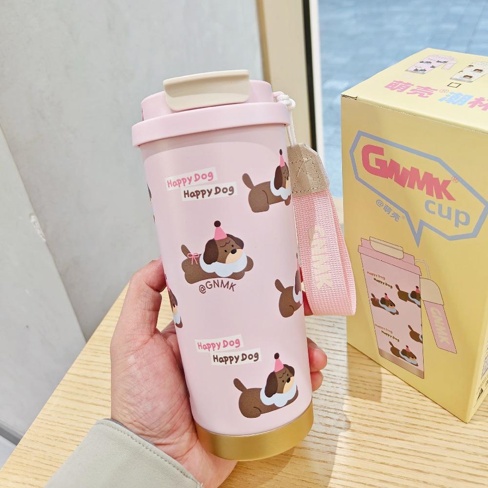 

Portable Straw Cup with Built-in Tea Filter Insulated Cup New Water Cup розовый