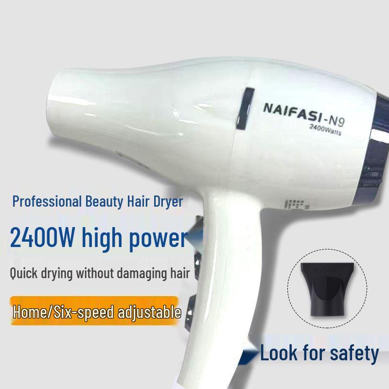 Salon-Grade Negative Ion Hair Dryer for Specialty Hair - Hot/Cold Settings