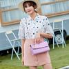 WTEMPO Faux Leather Solid Color Shiny Bags with Handlevening Party Bags Women's Underarm Zipper Bags Perfect for Commuting and Shopping
