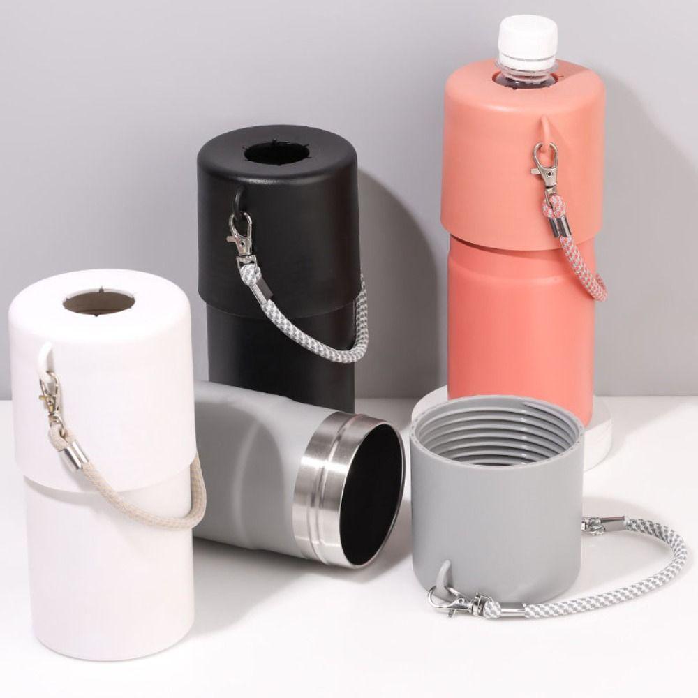 600ml Insulated Cup 316 ceramic Straw Thermal Bottle New Vacuum Cup