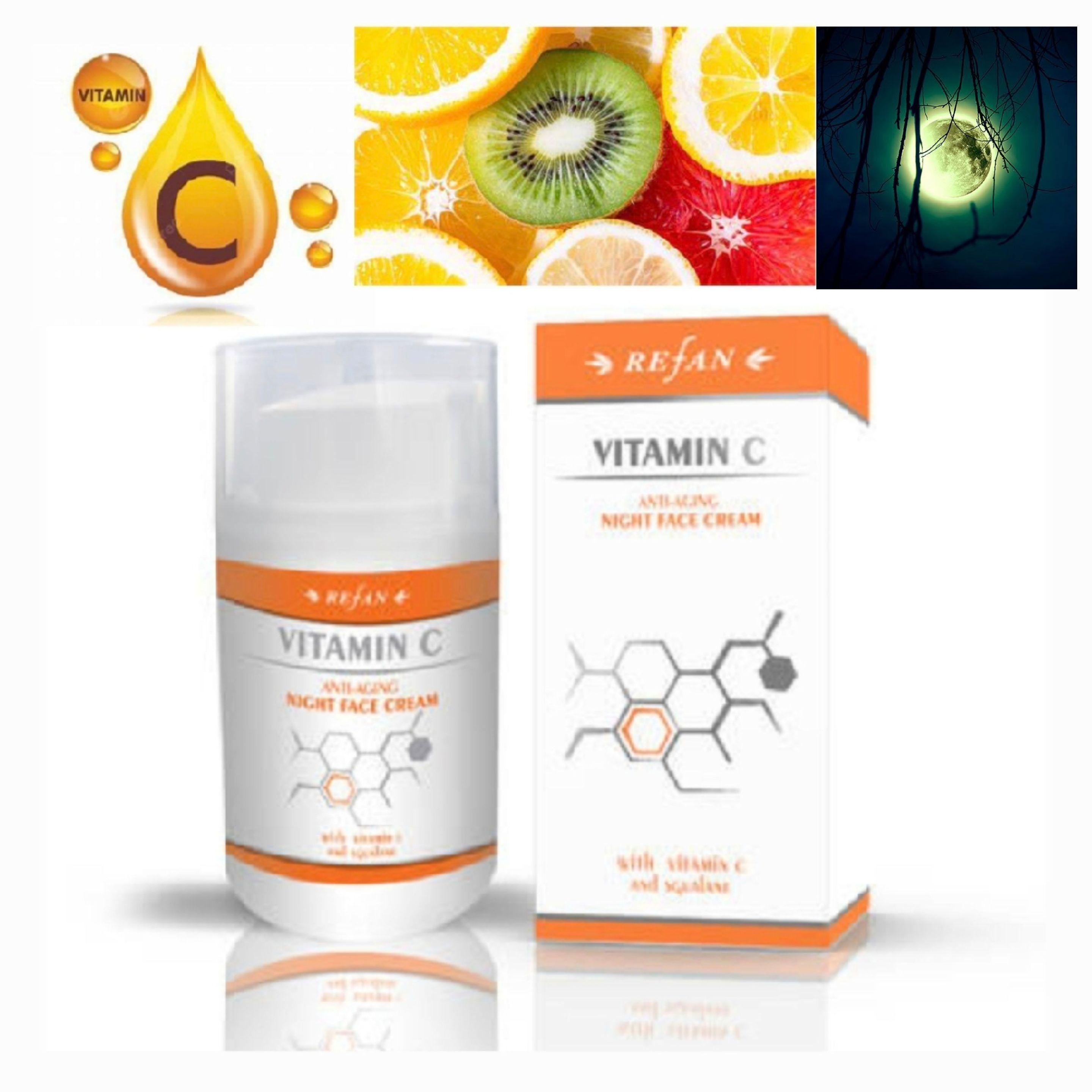 

НІЧНИЙ КРЕМ ДЛЯ ОБЛИЧЧЯ ПРОТИ СТАРІННЯ ВІТАМІНУ С 50 ml