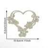 Flower Heart Carbon Steel Die Cut Embossing Cutting Dies Stencils For Card Making Scrapbooking Photo Album Memory Book