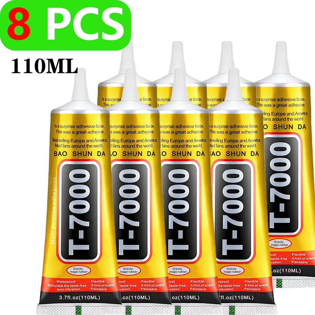 15ML 50ML 110ML B-7000 Clear Contact Phone Repair Adhesive Universal Glass Plastic DIY Glue T7000 with Precision Applicator Glue